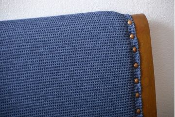 アンティーク家具　古い木のアンティークなダイニングチェア2脚セット