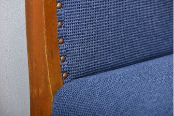 アンティーク家具　古い木のアンティークなダイニングチェア2脚セット