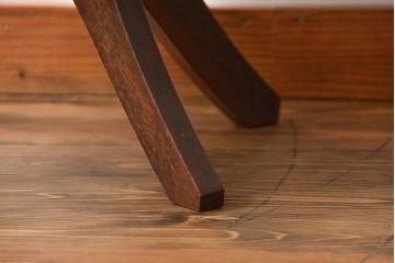 アンティーク家具　大正ロマン　ナラ材!アンティークアームチェア(回転イス)