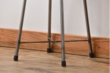ラフジュ工房オリジナル　アイアンスツール1脚(2)(椅子)