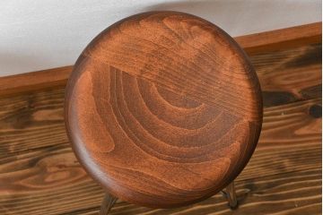 ラフジュ工房オリジナル　アイアンスツール2脚セット(2)(椅子)