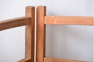 アンティーク雑貨　昭和レトロ　作りの良い4連衝立て(パーテーション)