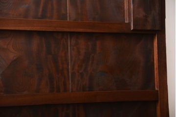 古民具・骨董　総欅材!格子蔵戸(引き戸、玄関戸)