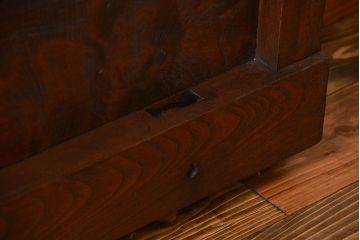 古民具・骨董　総欅材!格子蔵戸(引き戸、玄関戸)