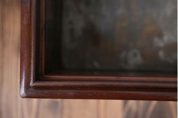 アンティーク雑貨　アンティーク　古い栓材の角火鉢(鉢カバー)