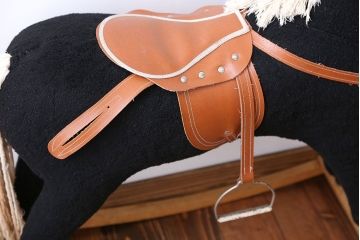 アンティーク雑貨　イギリスアンティーク　かわいいロッキングホース