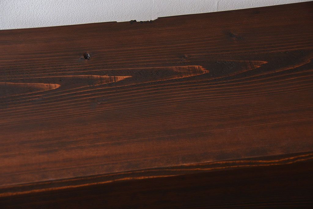 ラフジュ工房オリジナル アイアンの薄型飾り棚【小】(陳列棚、アイアンラック)