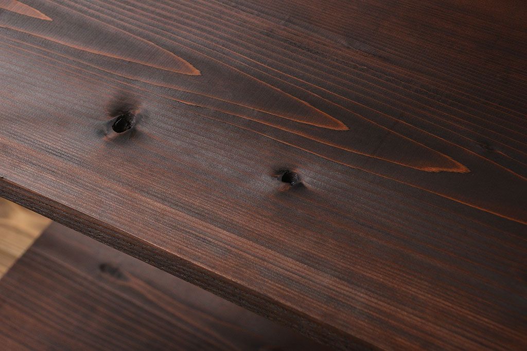 ラフジュ工房オリジナル アイアンの薄型飾り棚【小】(陳列棚、アイアンラック)