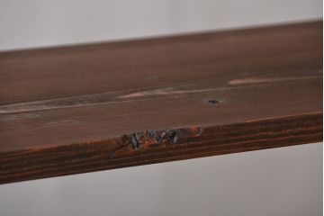 ラフジュ工房オリジナル アイアンの薄型飾り棚【小】(陳列棚、アイアンラック)