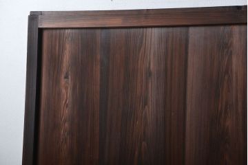 アンティーク　組子入りのダイヤガラス帯戸4枚セット(和風建具)