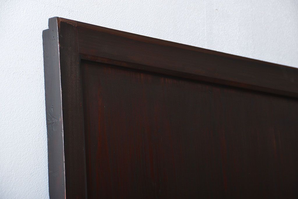 古民具・骨董　味のある障子帯戸(建具、引き戸)