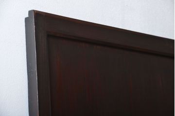 古民具・骨董　味のある障子帯戸(建具、引き戸)