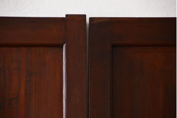 古民具・骨董　古い帯戸4枚セット(和風建具、板戸)