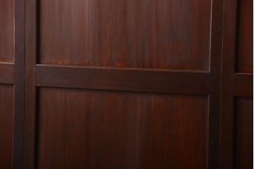 古民具・骨董　古い帯戸4枚セット(和風建具、板戸)