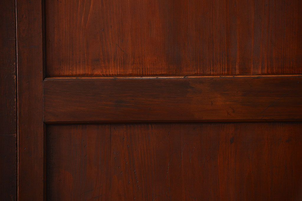 古民具・骨董　古い帯戸4枚セット(和風建具、板戸)