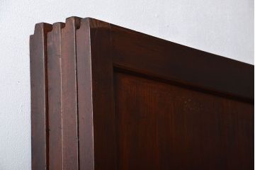 古民具・骨董　古い帯戸4枚セット(和風建具、板戸)