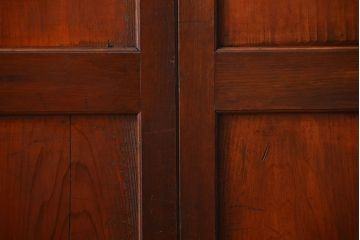 古民具・骨董　古い帯戸4枚セット(和風建具、板戸)