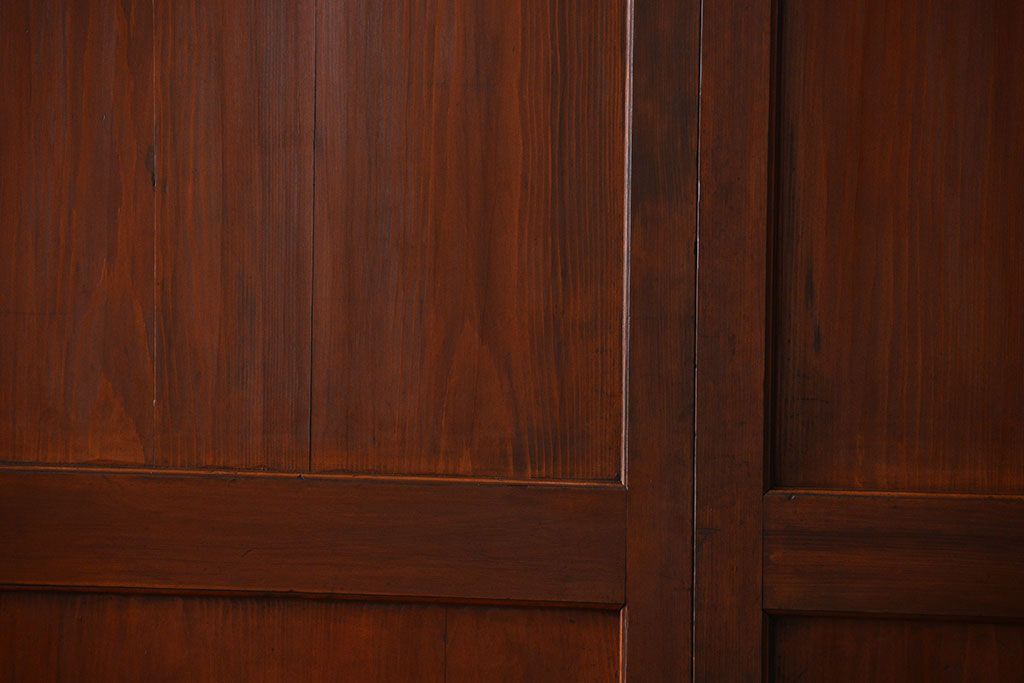 古民具・骨董　古い帯戸4枚セット(和風建具、板戸)