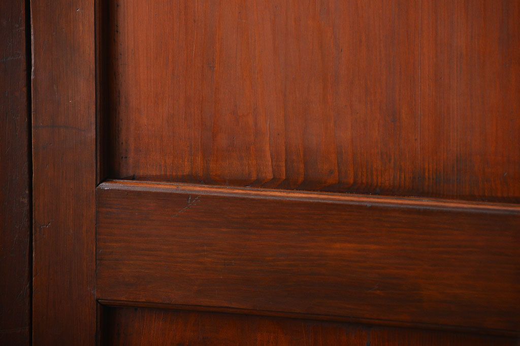 古民具・骨董　古い帯戸4枚セット(和風建具、板戸)