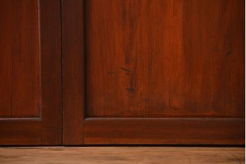 古民具・骨董　古い帯戸4枚セット(和風建具、板戸)