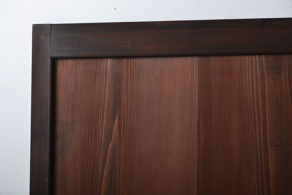 アンティーク　上質な作りの帯戸4枚セット(建具、古民家)