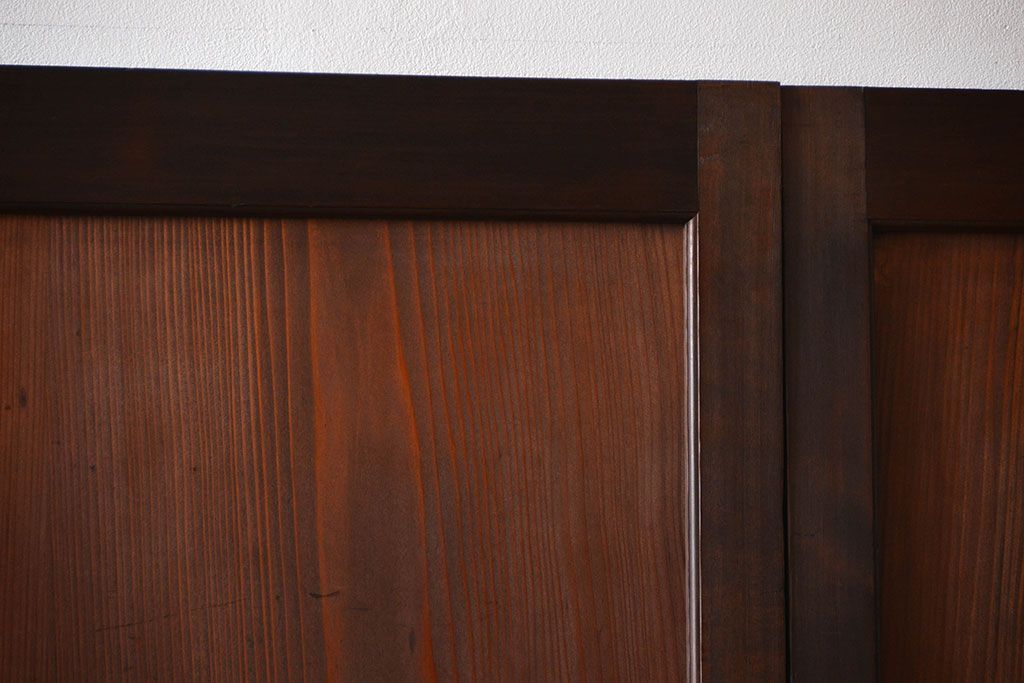 アンティーク　上質な作りの帯戸4枚セット(建具、古民家)