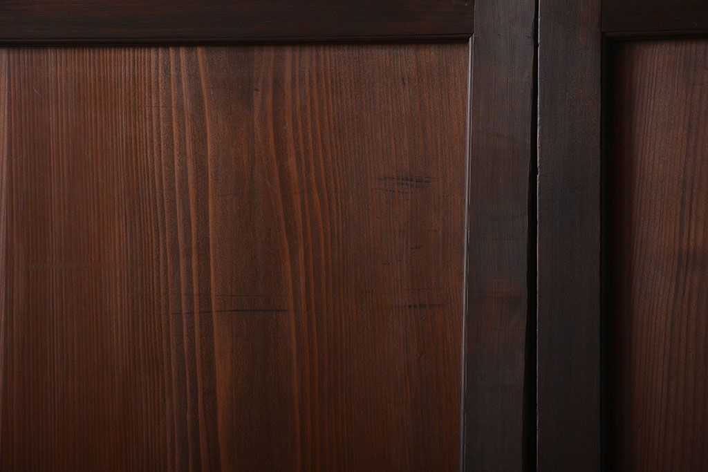 アンティーク　上質な作りの帯戸4枚セット(建具、古民家)