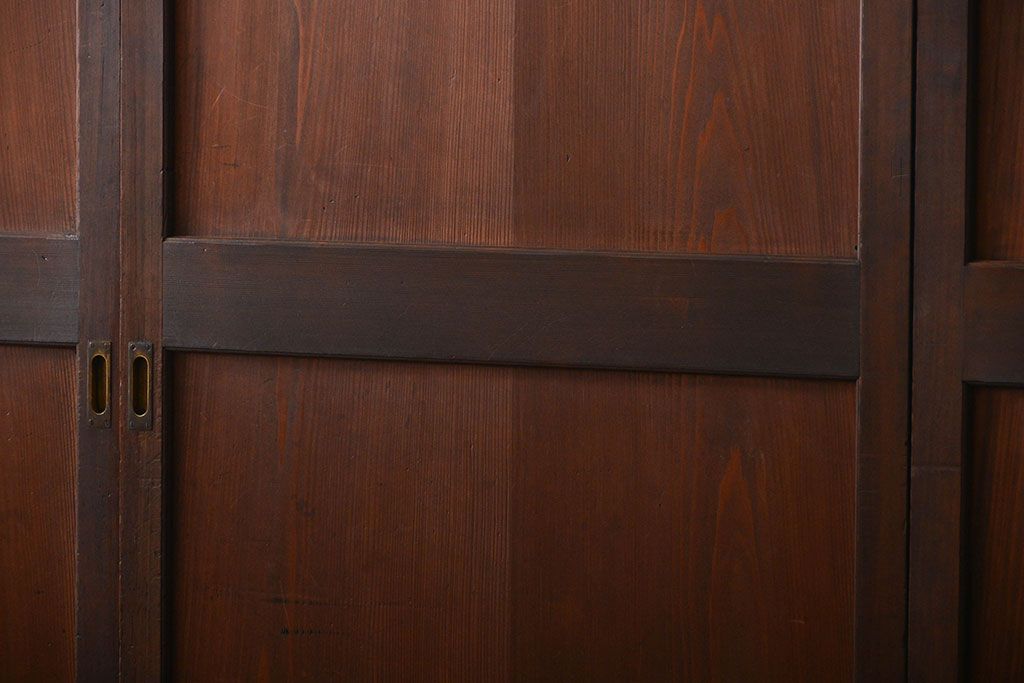 アンティーク　上質な作りの帯戸4枚セット(建具、古民家)