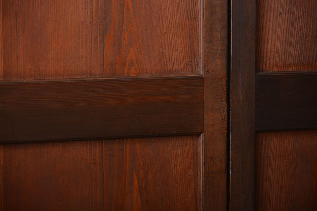 アンティーク　上質な作りの帯戸4枚セット(建具、古民家)