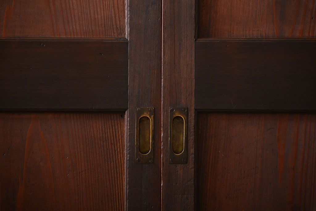 アンティーク　上質な作りの帯戸4枚セット(建具、古民家)