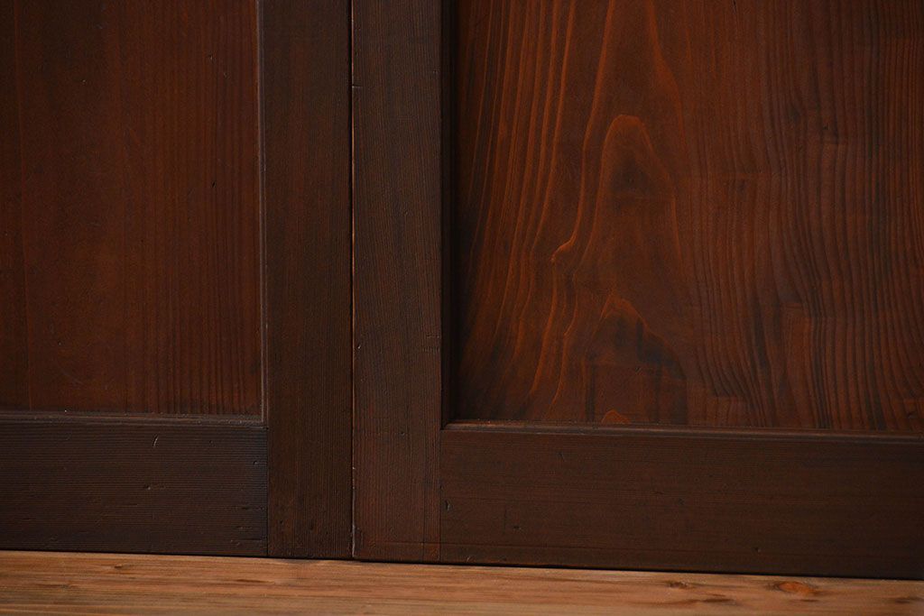 アンティーク　上質な作りの帯戸4枚セット(建具、古民家)