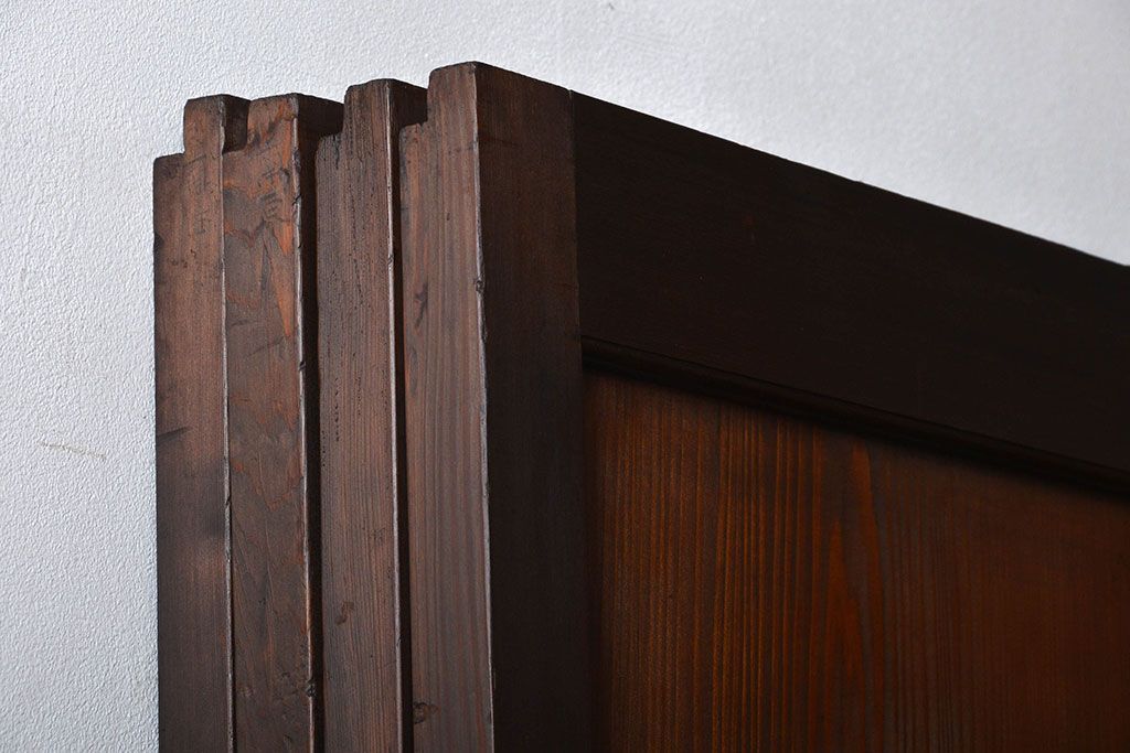 アンティーク　上質な作りの帯戸4枚セット(建具、古民家)