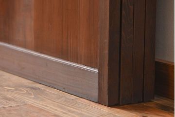 アンティーク　上質な作りの帯戸4枚セット(建具、古民家)