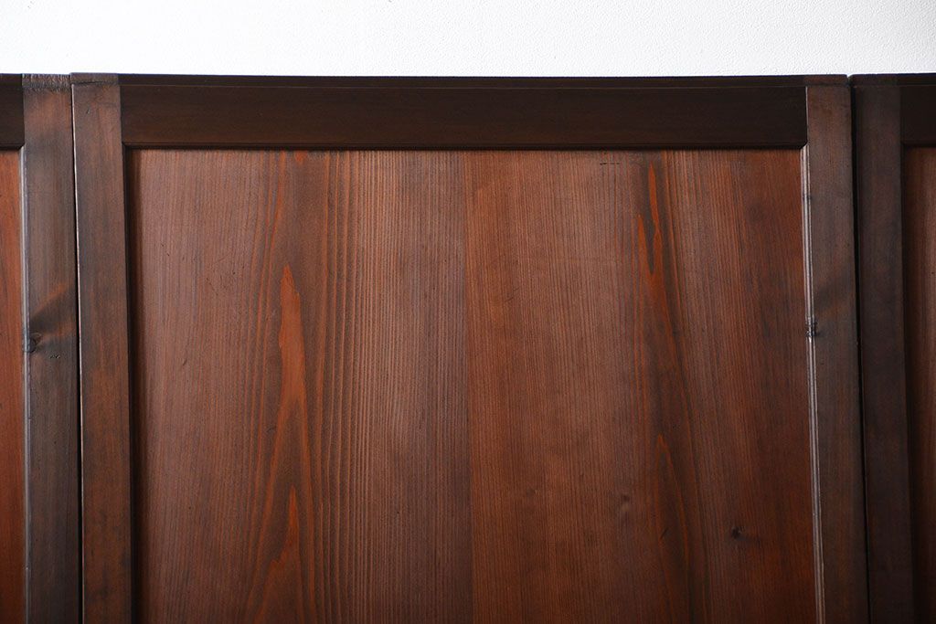 アンティーク　上質な作りの帯戸4枚セット(建具、古民家)