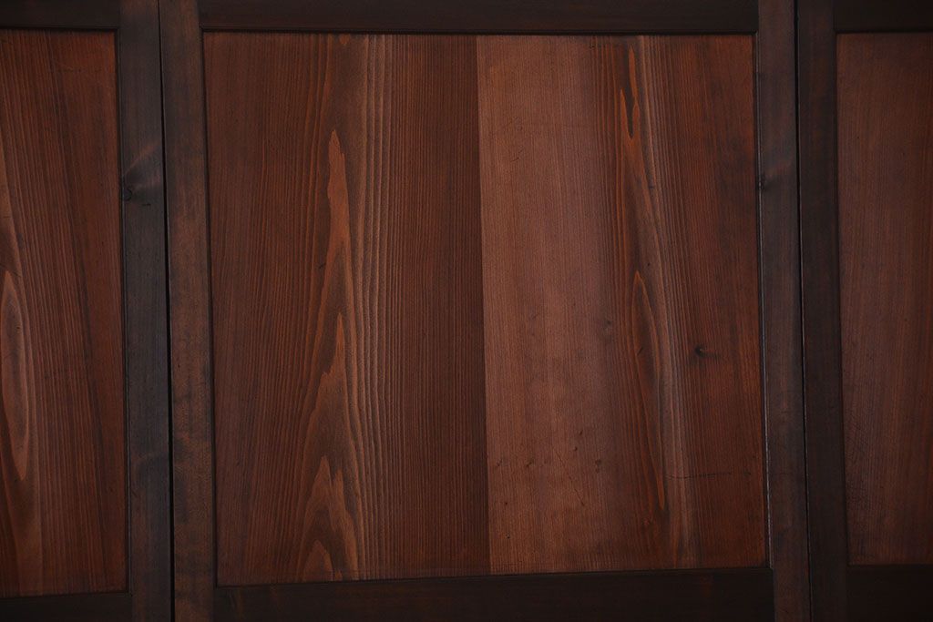 アンティーク　上質な作りの帯戸4枚セット(建具、古民家)