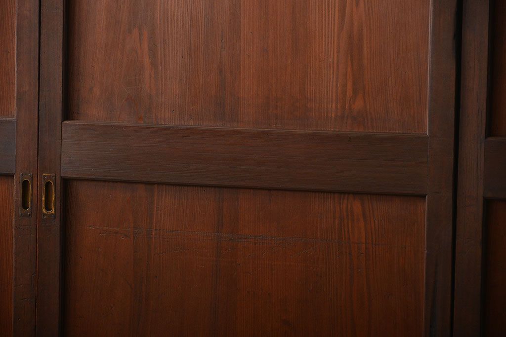 アンティーク　上質な作りの帯戸4枚セット(建具、古民家)