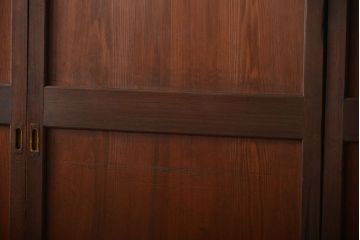 アンティーク　上質な作りの帯戸4枚セット(建具、古民家)