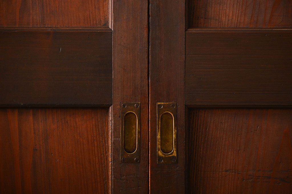 アンティーク　上質な作りの帯戸4枚セット(建具、古民家)