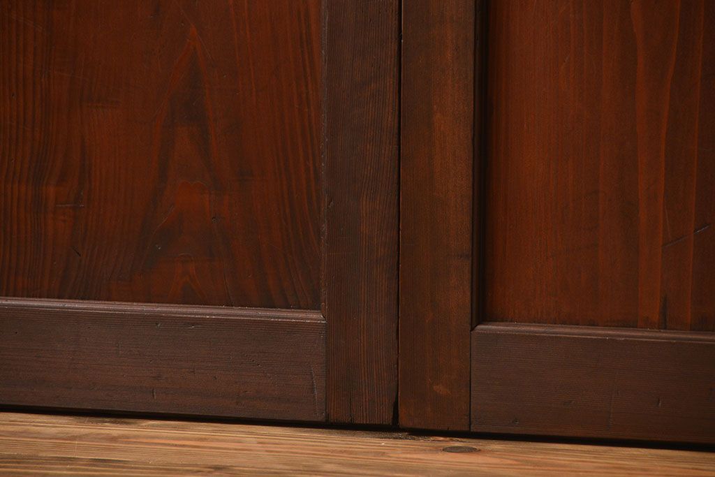 アンティーク　上質な作りの帯戸4枚セット(建具、古民家)