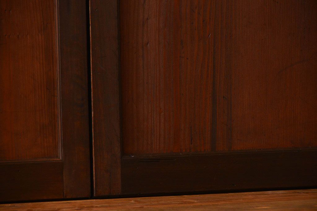 アンティーク　上質な作りの帯戸4枚セット(建具、古民家)