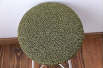 ラフジュ工房オリジナル　ナチュラルカラーペイントのスツール1脚(丸椅子)