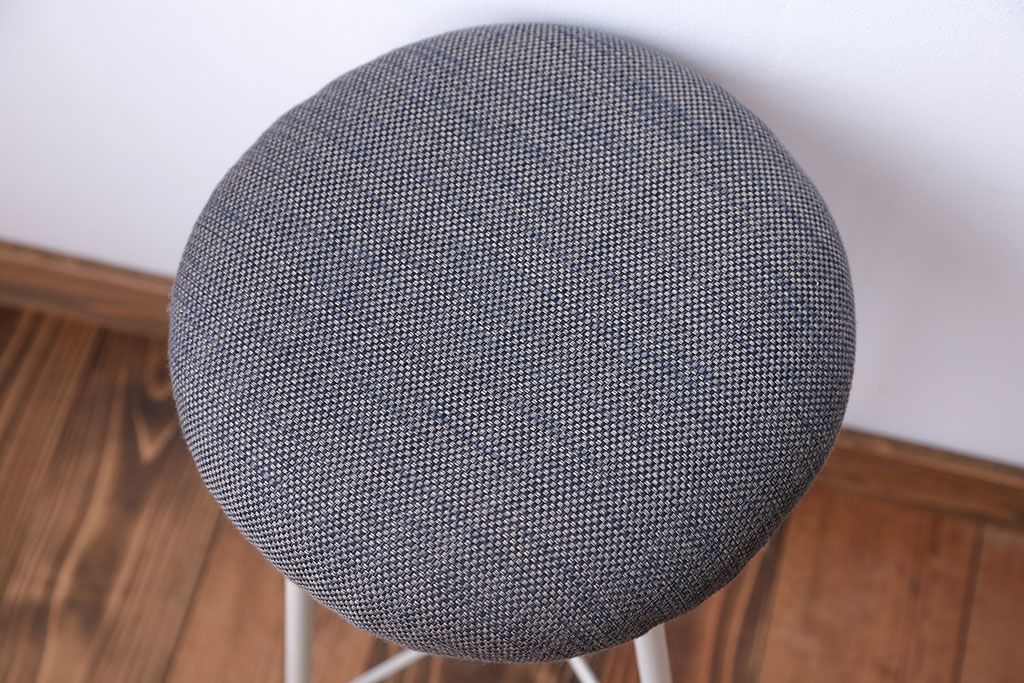 アンティーク家具　シンプルなワークスツール(デスク用椅子・机イス、チェア)1脚