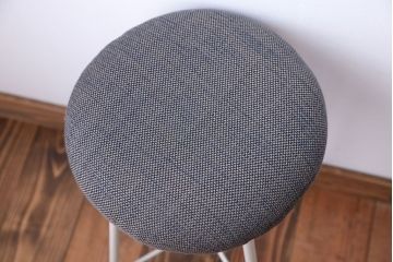 アンティーク家具　シンプルなワークスツール(デスク用椅子・机イス、チェア)1脚