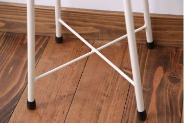 アンティーク家具　シンプルなワークスツール(デスク用椅子・机イス、チェア)1脚