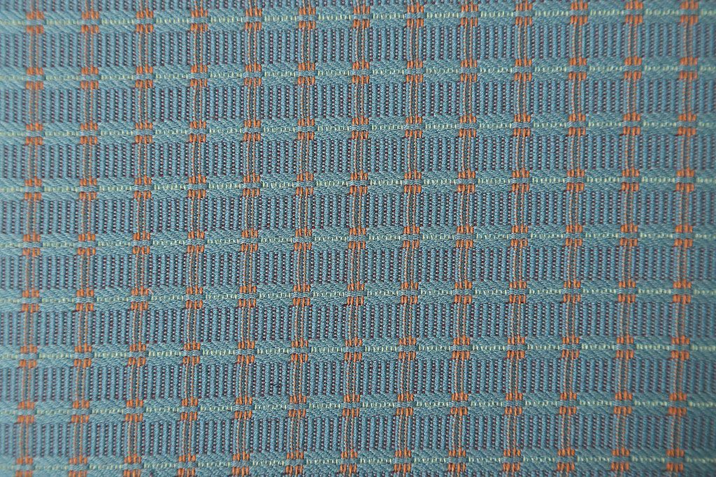 アンティーク家具　カラーペイント鉄脚の丸いスツール(丸椅子、イス)1脚