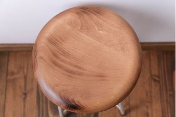 アンティーク家具　ナチュラルなペイントスツール1脚(椅子)