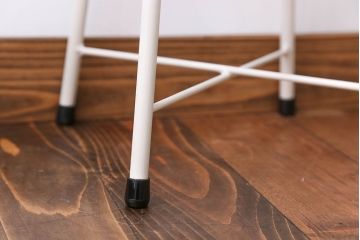 アンティーク家具　ナチュラルなペイントスツール1脚(椅子)