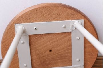 アンティーク家具　ナチュラルなペイントスツール1脚(椅子)