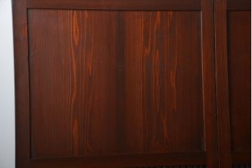 アンティーク　状態の良い格子帯戸4枚セット(古民家、建具)