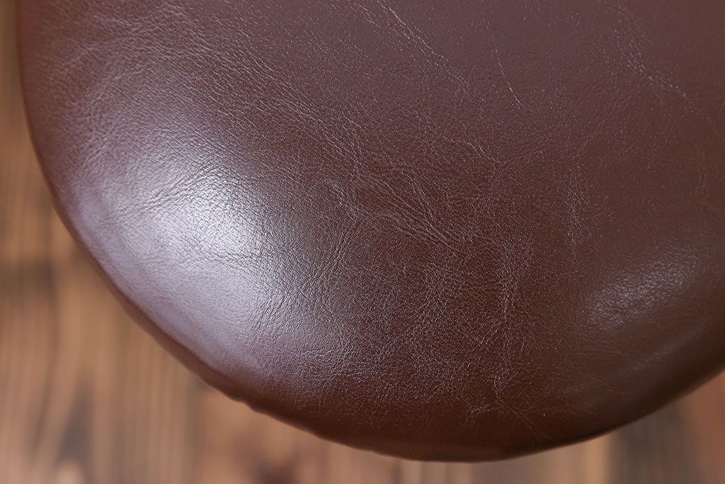 ラフジュ工房オリジナル　座面クッション付きスツール2脚セット(椅子、イス、チェア)